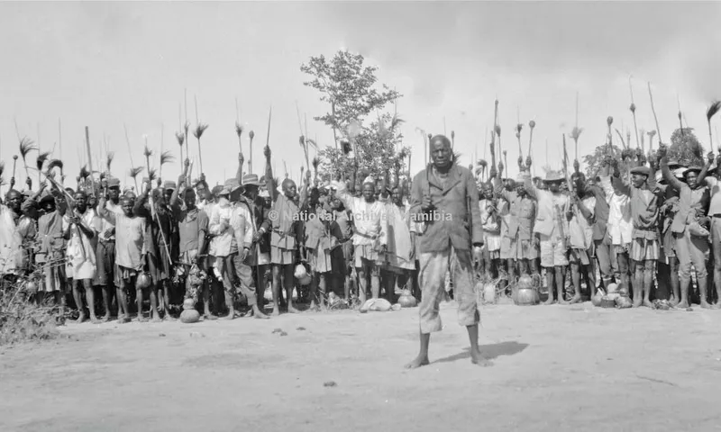 A historical photograph from the National Archives of Namibia.