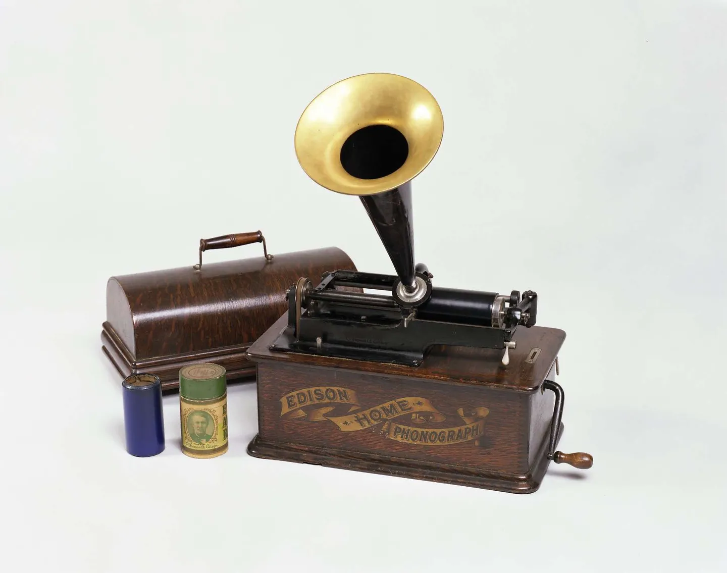 First audio recordings on Edison cylinders