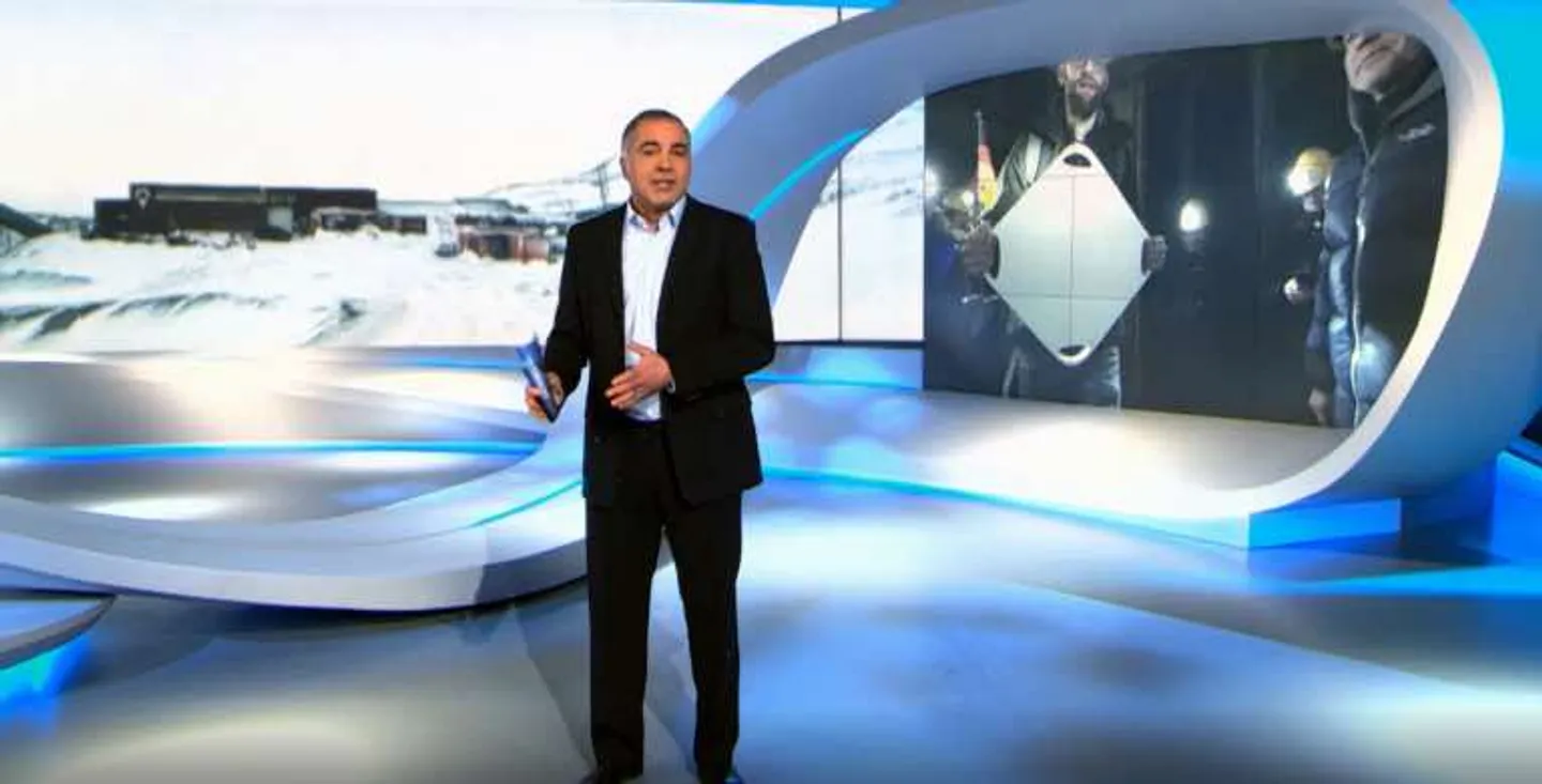 Galileo "on ice"