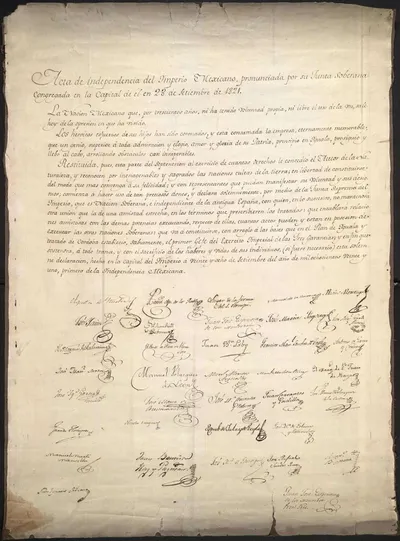 Independence Act of the Mexican Empire