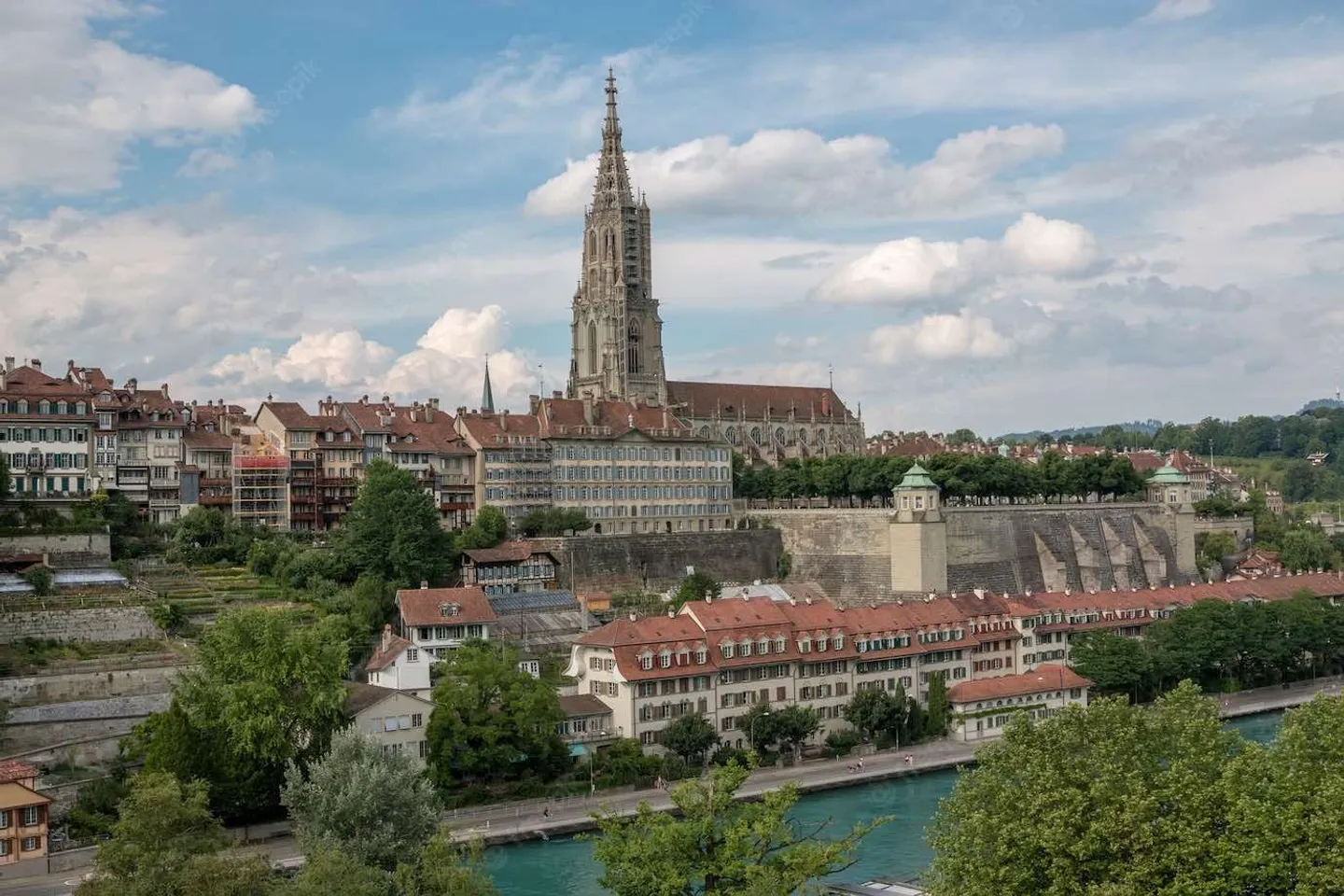 Swiss cathedral - Bern Minster