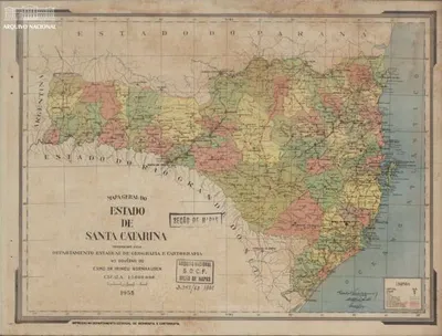 The history of the State of Santa Catarina